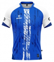 Koszulka piłkarska AMBER Cup niebiesko-biała